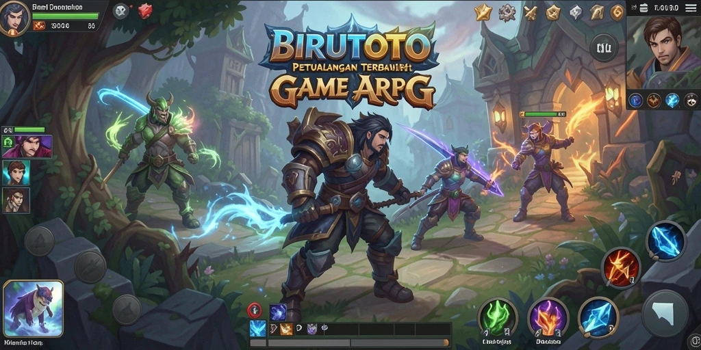 Gameplay BIRUTOTO yang penuh aksi dan mendebarkan.