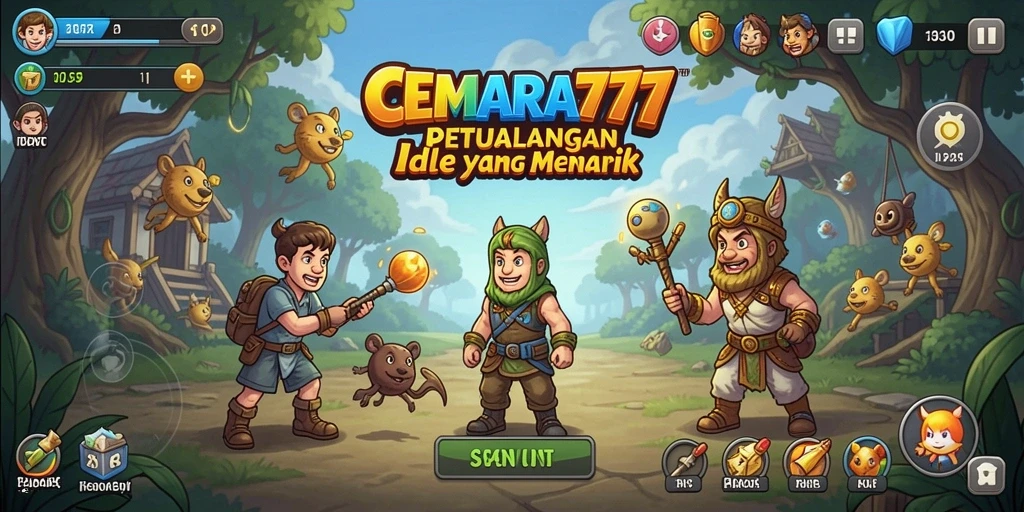 Tampilan gameplay CEMARA777 yang menegangkan dan interaktif.