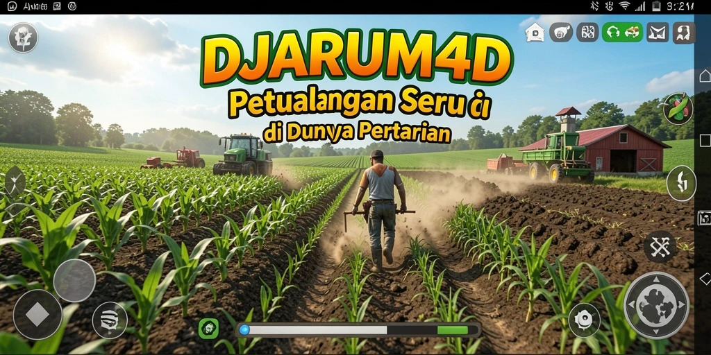 Tangkapan layar DJARUM4D menunjukkan suasana bertani yang menyenangkan.