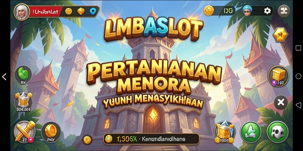 Screenshot gameplay LMBASLOT dalam aksi Tower Defense yang mendebarkan.