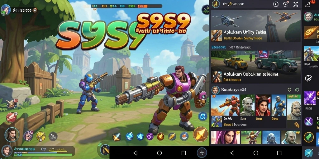 Tampilan antarmuka S9S9 dengan alat Utility yang intuitif.