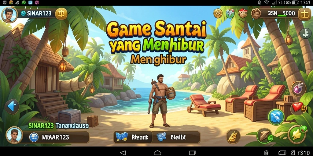 Gameplay santai yang penuh warna dan tantangan menarik.