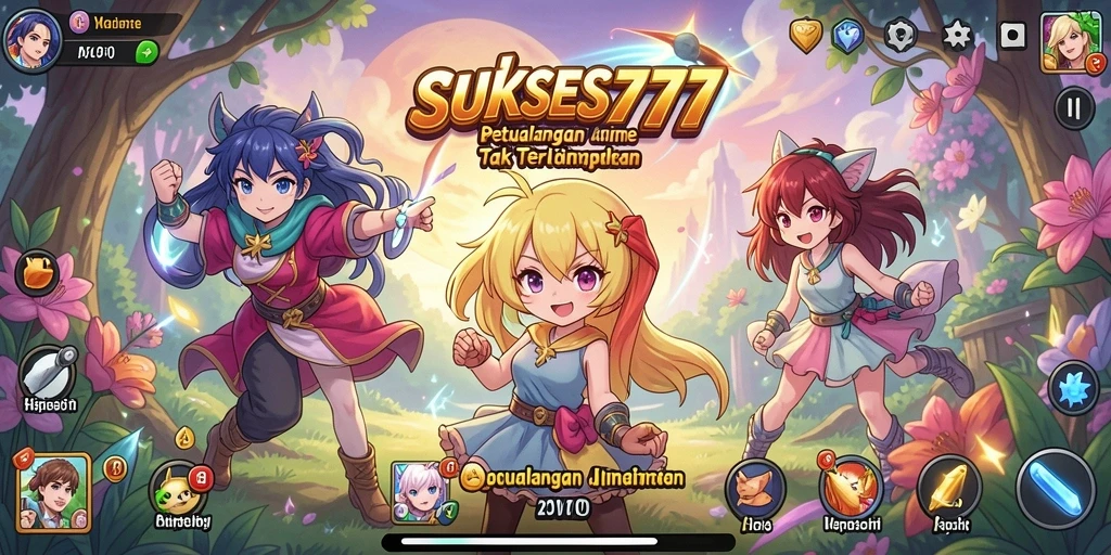 Tampilan menarik dari gameplay SUKSES777 yang penuh warna.
