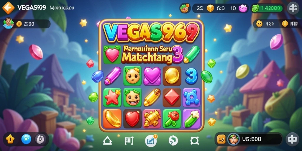 Tampilan screenshot gameplay VEGAS969 yang seru dan penuh warna.